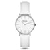 elysian-zilveren-dames-horloge-wit-plaat-wit-klassiek-leder-horlogeband-ELY02230-front