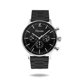 elysian-zilveren-heren-horloge-zwart-plaat-zwart-schakelband-horlogeband-ELYWM01140-front