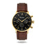 elysian-gouden-heren-horloge-zwart-plaat-bruin-croco-horlogeband-front