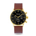 elysian-gouden-heren-horloge-zwart-plaat-bruin-vintage-leder-horlogeband-ELYWM00123-front