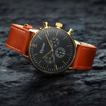 elysian-gouden-heren-horloge-zwart-plaat-bruin-vintage-leder-horlogeband-ELYWM00123-second