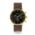 elysian-gouden-heren-horloge-zwart-plaat-donkerbruin-vintage-leder-horlogeband-ELYWM00124-front