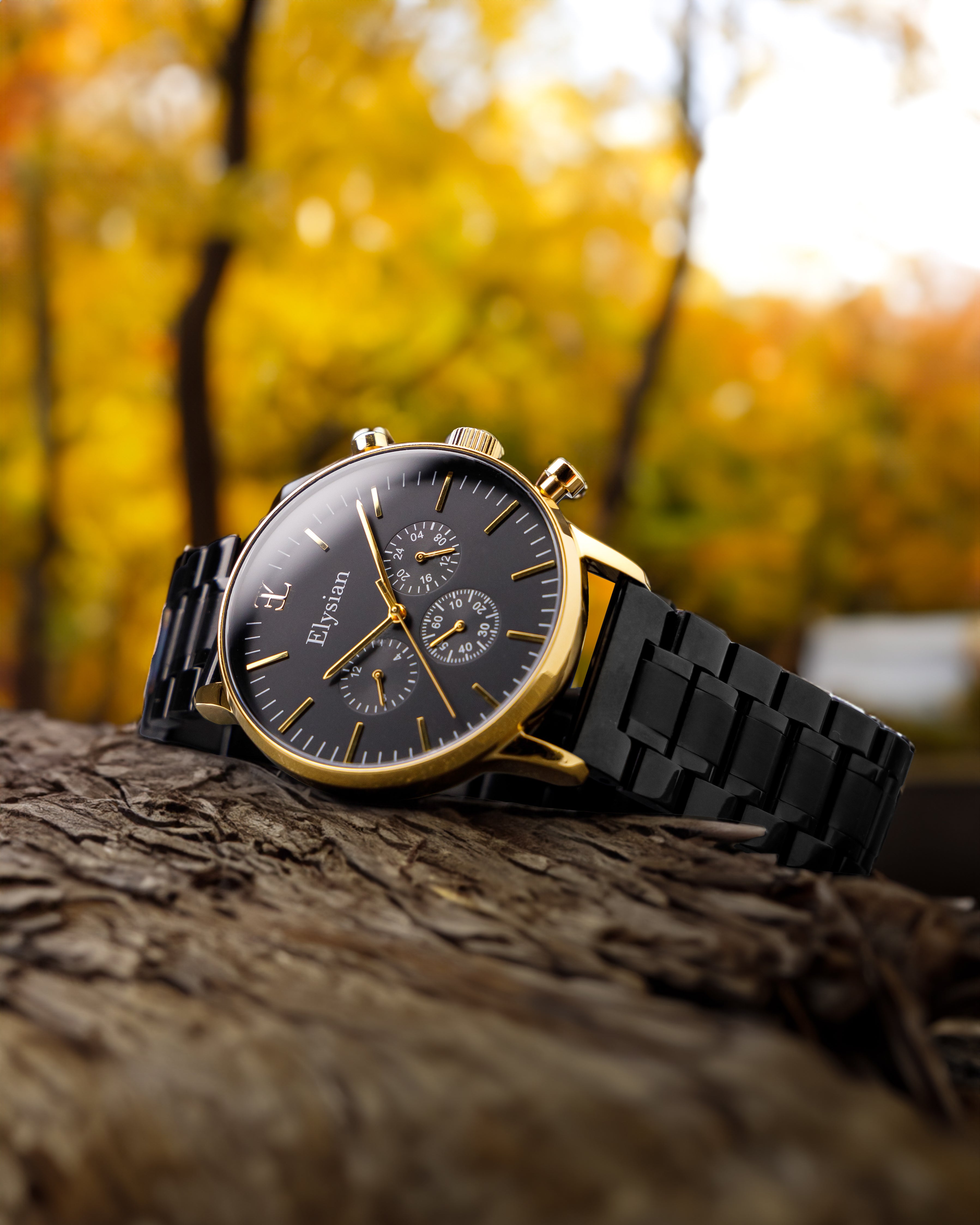 elysian-gouden-heren-horloge-zwart-plaat-zwart-schakelband-horlogeband-ELYWM00140-scene2