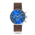 elysian-zilveren-heren-horloge-blauw-plaat-donkerbruin-vintage-leder-horlogeband-ELYWM01024-front