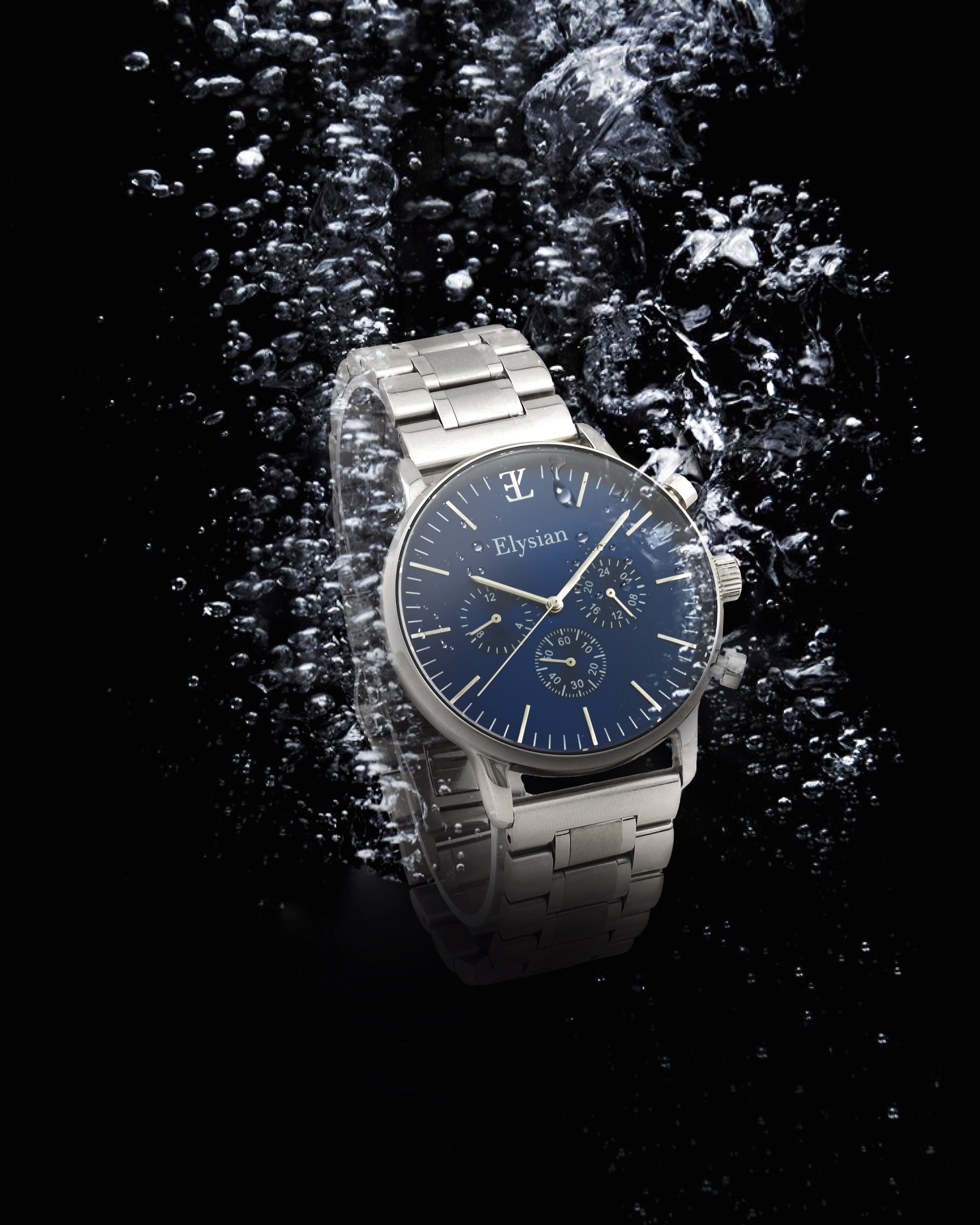 elysian-zilveren-heren-horloge-blauw-plaat-zilver-schakelband-horlogeband-ELYWM01041-extra1