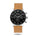 elysian-zilveren-heren-horloge-zwart-plaat-camel-vintage-leder-horlogeband-ELYWM01125-front