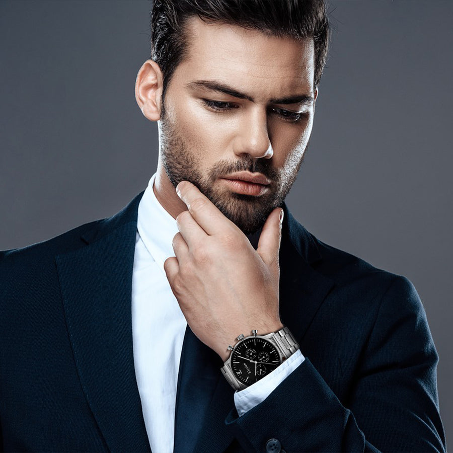 elysian-zilveren-heren-horloge-zwart-plaat-zilver-schakelband-horlogeband-ELYWM01141-model2
