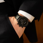 elysian-zwarte-heren-horloge-zwart-plaat-zwart-croco-horlogeband-hand
