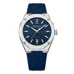 Elysian Octa Blue - Navy Rubber, vooraanzicht op witte achtergrond