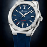 Elysian Octa Blue - Navy Rubber, driekwart aanzicht in de studio