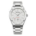 Elysian Octa White - Silver Link, vooraanzicht op witte achtergrond